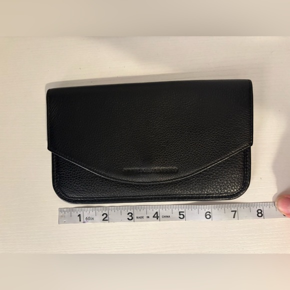 Aimee Kestenburg Black leather wallet EUC - Picture 2 of 9